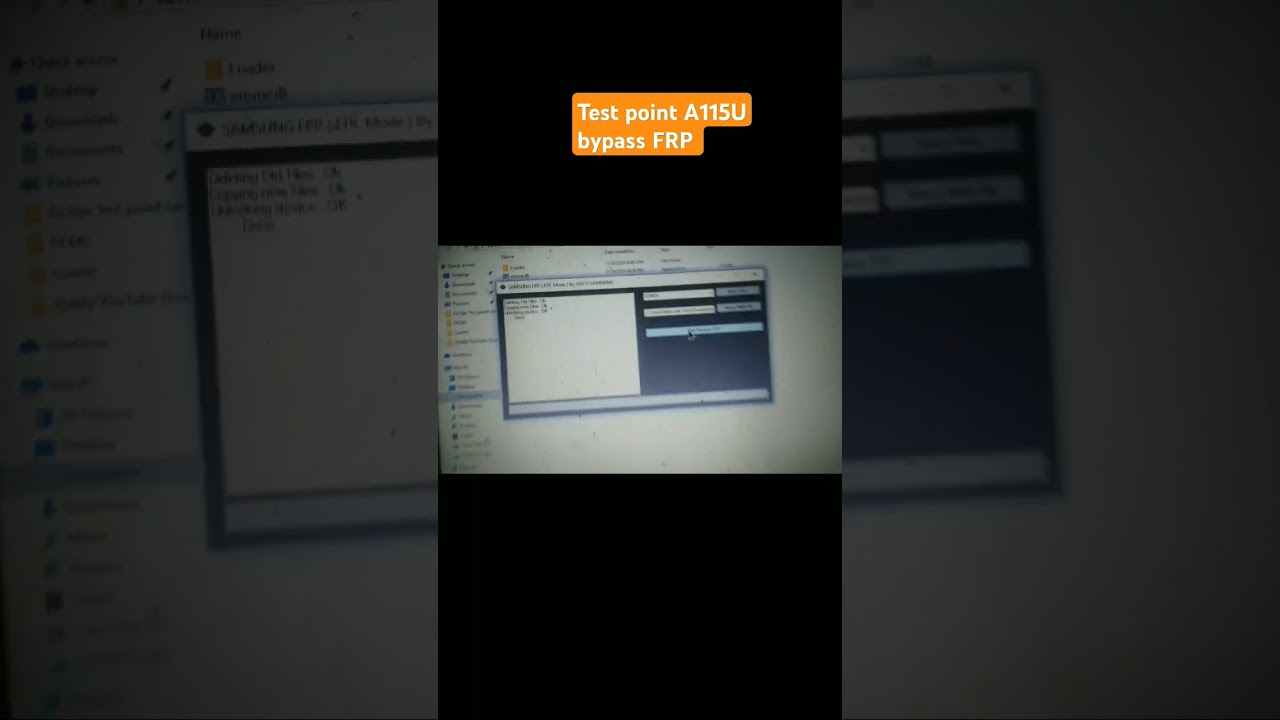 Curious about FRP Bypass on Samsung A115U? See if Test Point method works with EDL #reels Curious about FRP Bypass on Samsung A115U? See if Test Point method works with EDL #reels