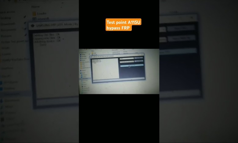 Curious about FRP Bypass on Samsung A115U? See if Test Point method works with EDL #reels Curious about FRP Bypass on Samsung A115U? See if Test Point method works with EDL #reels
