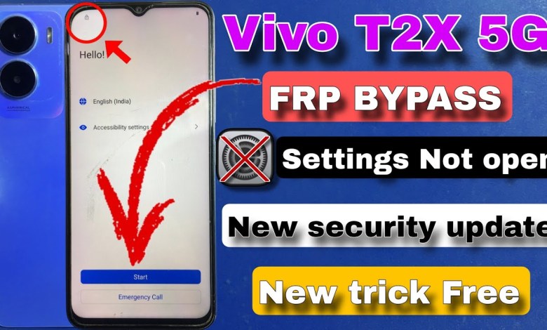 Unlocking the Mystery: How to Access Vivo T2X 5G FRP Bypass Settings Without Opening the Device! Unlocking the Mystery: How to Access Vivo T2X 5G FRP Bypass Settings Without Opening the Device!