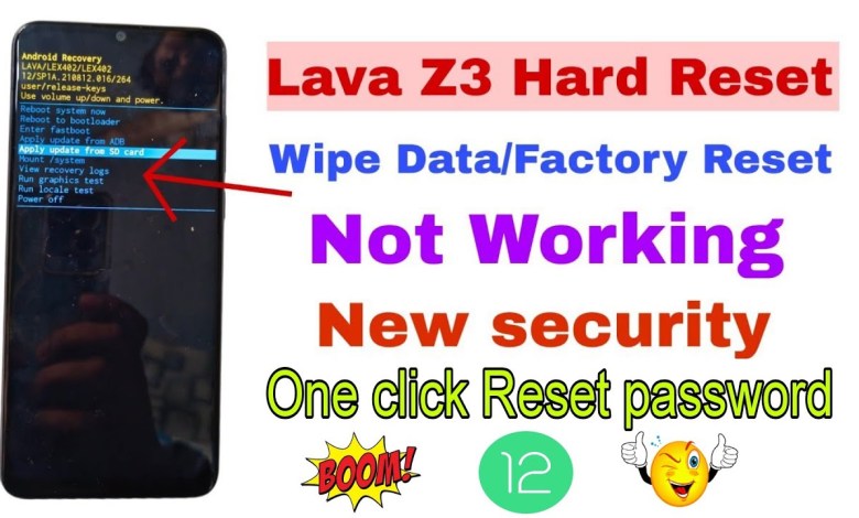 How to break the lock of Lava Z3! Lava Z3 Hard Reset Wipe How to break the lock of Lava Z3! Lava Z3 Hard Reset Wipe