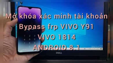 Unlock Account Verification VIVO Y91 – BYPASS FRP VIVO Unlock Account Verification VIVO Y91 – BYPASS FRP VIVO