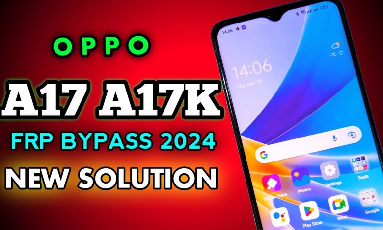 OPPO A17 CPH2477 FRP Bypass Android Version12 OPPO A17 CPH2477 FRP Bypass Android Version12
