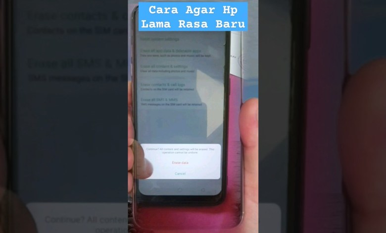Cara Agar Hp Oppo Menjadi Baru Cara Agar Hp Oppo Menjadi Baru
