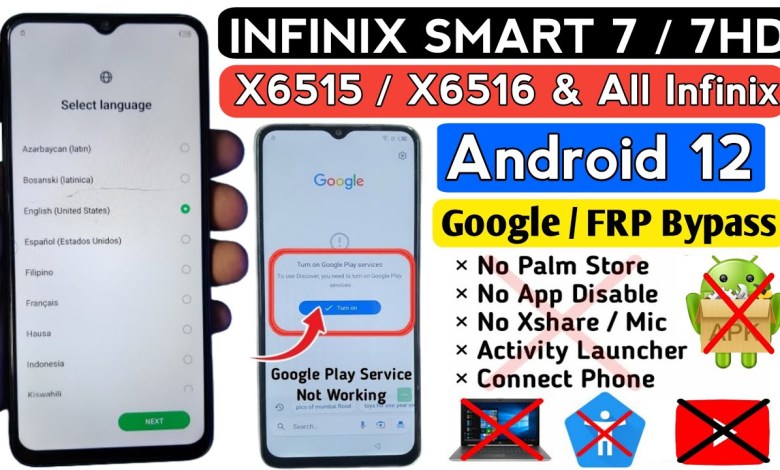 Unlocking Secrets: Bypass FRP on Infinix Smart 7/7 HD Running Android 12 – What You Need to Know! Unlocking Secrets: Bypass FRP on Infinix Smart 7/7 HD Running Android 12 – What You Need to Know!
