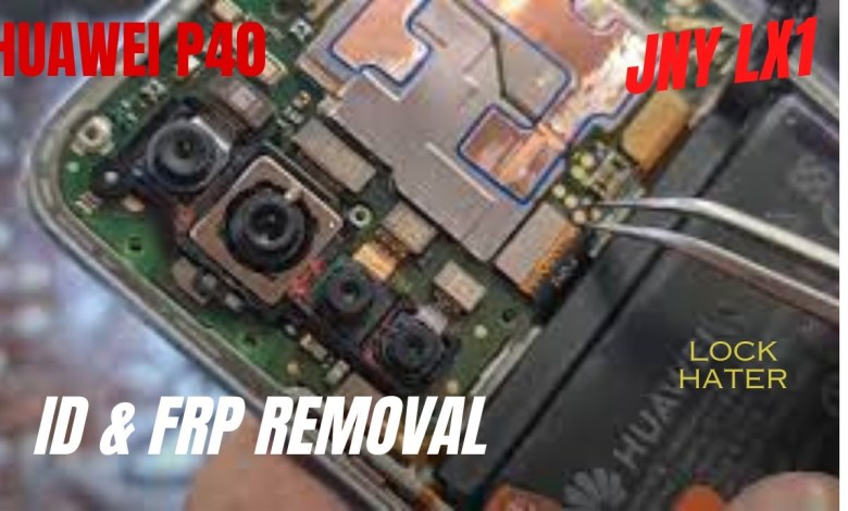 Huawei P40 lite JNY LX1 ID removal Frp lock removal Huawei P40 lite JNY LX1 ID removal Frp lock removal