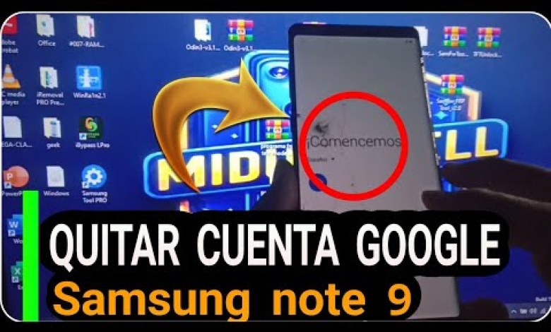 Delete Google Account on Samsung Note 9 / Remove Delete Google Account on Samsung Note 9 / Remove