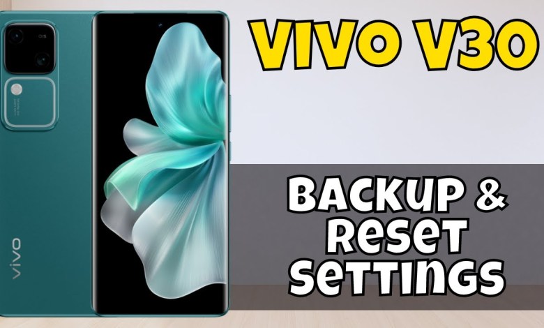 Vivo V30 Backup & Reset Settings || Backup & Restore Vivo V30 Backup & Reset Settings || Backup & Restore