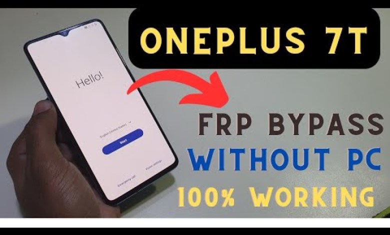 Oneplus 7T Or Pro Frp Bypass | Final Update easy Mathod Oneplus 7T Or Pro Frp Bypass | Final Update easy Mathod