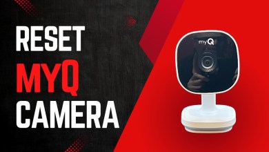Reset myQ Camera to Factory Default Settings Reset myQ Camera to Factory Default Settings