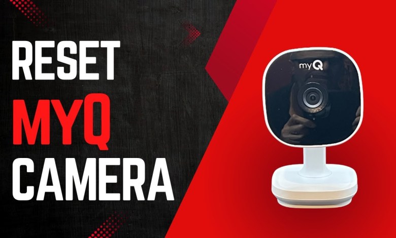 Reset myQ Camera to Factory Default Settings Reset myQ Camera to Factory Default Settings