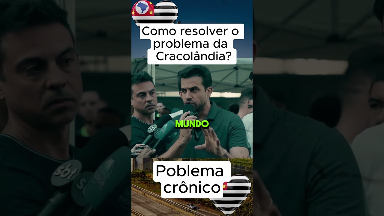 How to solve the problem of Cracolândia? Pablo Marçal How to solve the problem of Cracolândia? Pablo Marçal