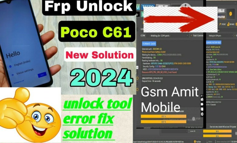 Discover How to Fix Errors on Poco C61 FRP Bypass Unlock Tool with This Unlock Solution Discover How to Fix Errors on Poco C61 FRP Bypass Unlock Tool with This Unlock Solution