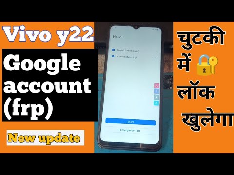 Vivo y22 Google account (frp)bypass !! how to format Vivo y22 Google account (frp)bypass !! how to format