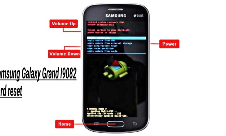Samsung Galaxy Grand Duos GT-I9082 Hard Reset Forgot Samsung Galaxy Grand Duos GT-I9082 Hard Reset Forgot