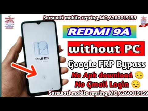 Redmi 9a Frp Bypass Without Pc | MIUI 12.5) Redmi 9a Redmi 9a Frp Bypass Without Pc | MIUI 12.5) Redmi 9a