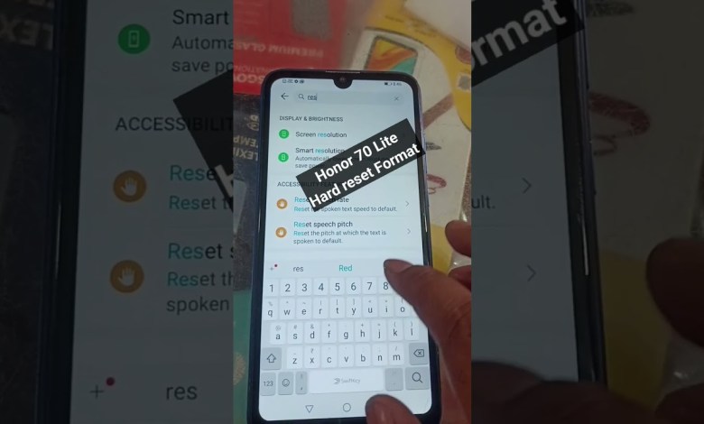Honor 70 lite Hard reset#mobiletipsandtricks #viral Honor 70 lite Hard reset#mobiletipsandtricks #viral
