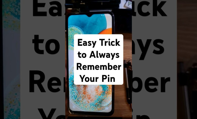 Here’s a Trick to Always Remember Your Pin Pattern or Here’s a Trick to Always Remember Your Pin Pattern or