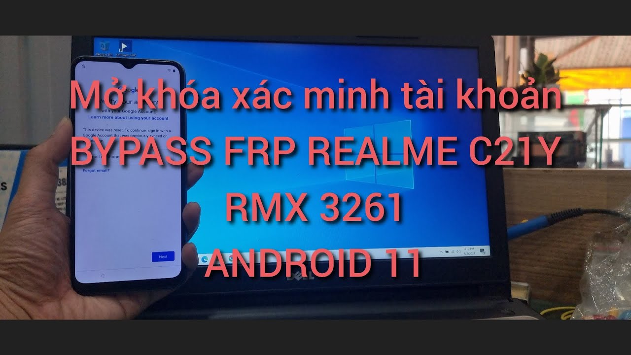 Unlock Account Verification REALME C21Y – BYPASS FRP Unlock Account Verification REALME C21Y – BYPASS FRP