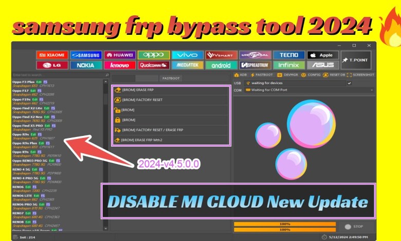 New tool update V4.5.0.0 fix | SAMSUNG FRP BYPASS 2024 New tool update V4.5.0.0 fix | SAMSUNG FRP BYPASS 2024