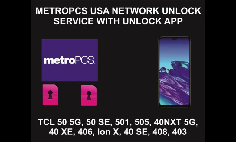 TCL MetroPCS Unlock Service, All TCL Models TCL MetroPCS Unlock Service, All TCL Models