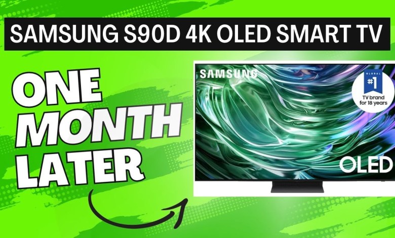 Samsung S90D 4K OLED Smart TV: 1 Month Later Samsung S90D 4K OLED Smart TV: 1 Month Later