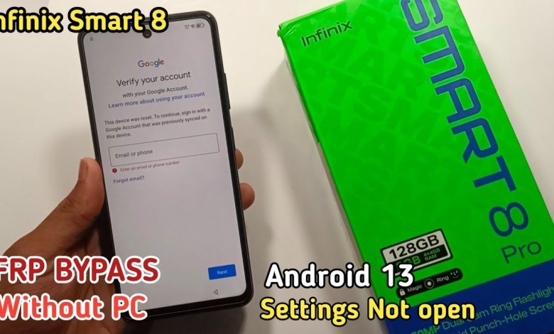 Uncover the Infinix Smart 8/8HD/8 Pro Frp Bypass on Android 13 Uncover the Infinix Smart 8/8HD/8 Pro Frp Bypass on Android 13