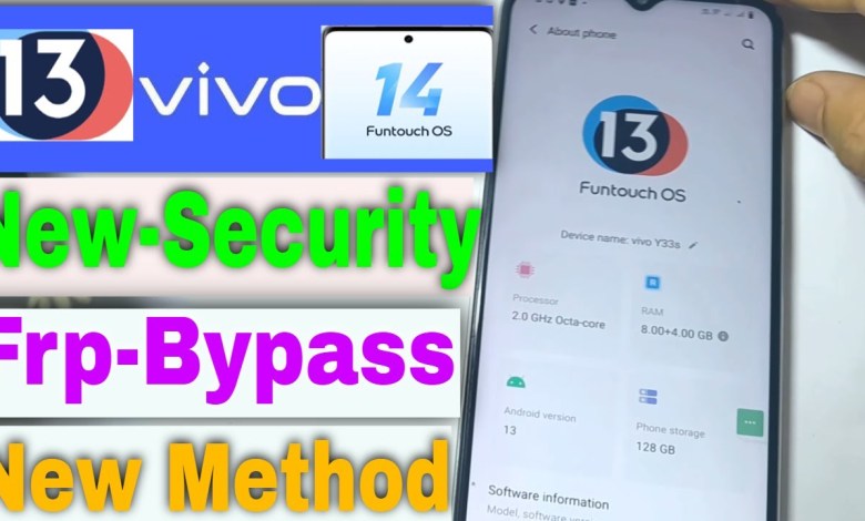 Vivo Y33s( V2109)Frp Bypass Android 13/14 New|Vivo Vivo Y33s( V2109)Frp Bypass Android 13/14 New|Vivo
