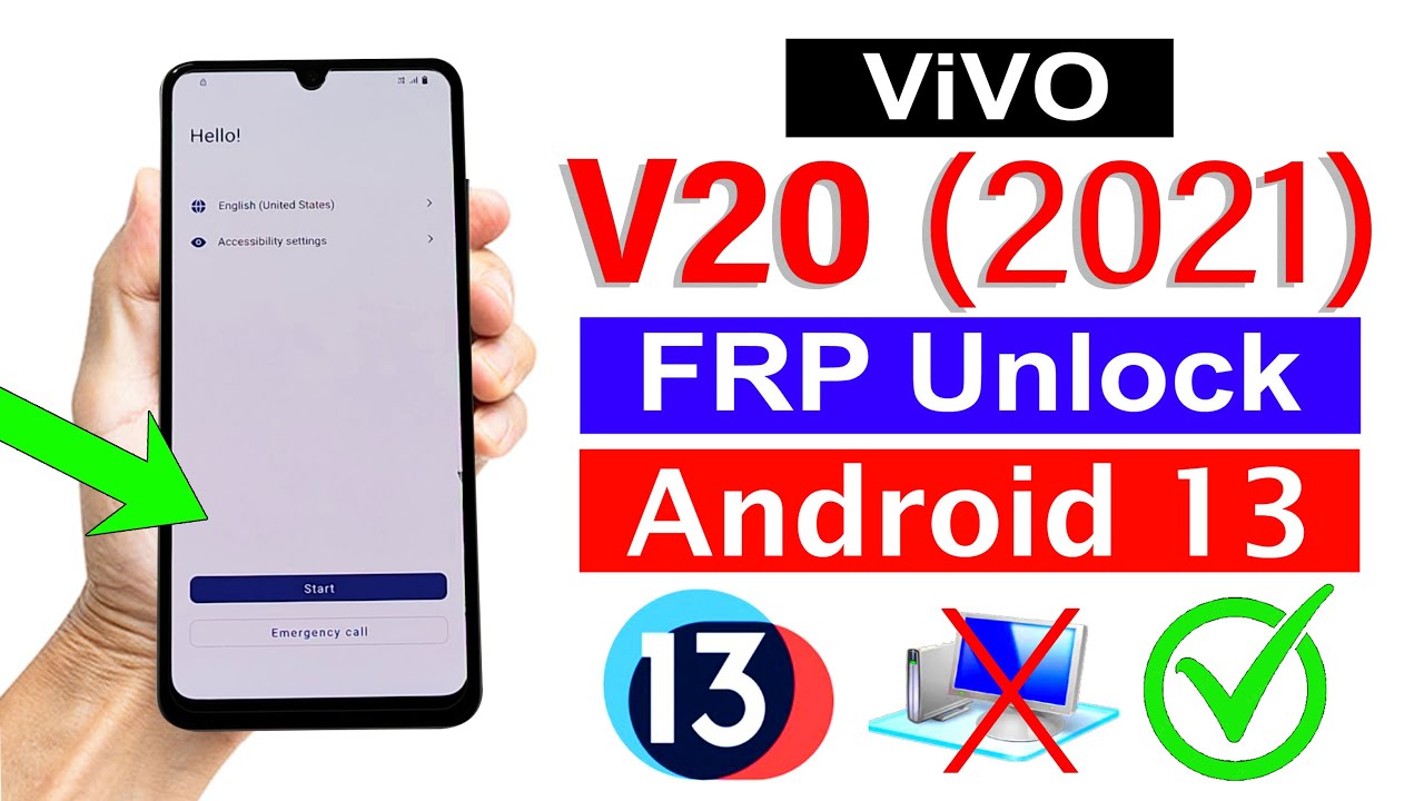 Vivo V20 (2021) Gmail Account Bypass ANDROID 13 (Reset Vivo V20 (2021) Gmail Account Bypass ANDROID 13 (Reset