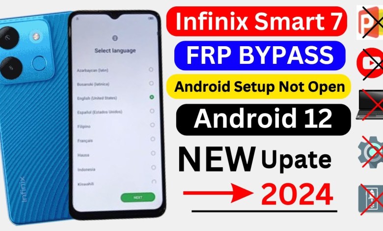 How to Bypass FRP on Infinix Smart 7 HD with Android 12 | Unlock the Secrets! How to Bypass FRP on Infinix Smart 7 HD with Android 12 | Unlock the Secrets!