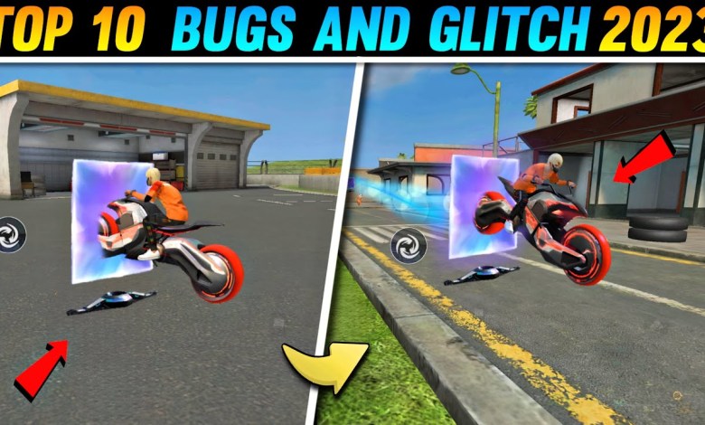 TOP 10 BUGS AND GLITCH IN FREE FIRE || para TOP 10 BUGS AND GLITCH IN FREE FIRE || para