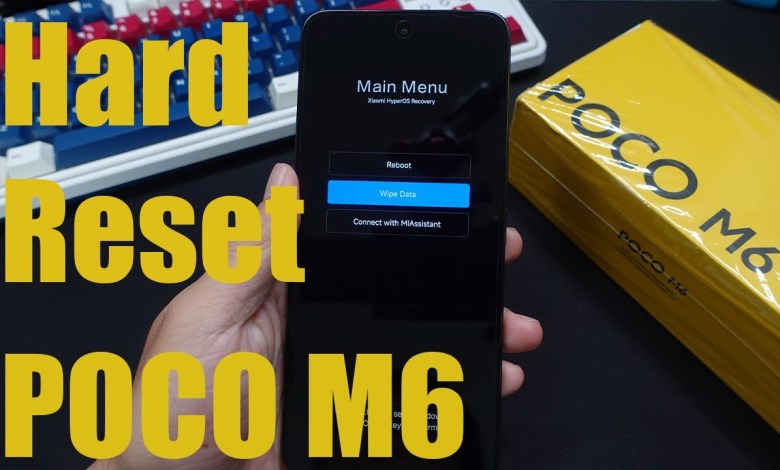 How To Hard Reset Xiaomi Poco M6 How To Hard Reset Xiaomi Poco M6