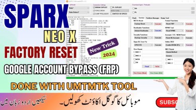 Sparx Neo X FRP Bypass / Unlock And Factory Reset Using Sparx Neo X FRP Bypass / Unlock And Factory Reset Using