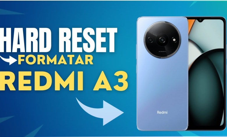 HOW TO FORMAT (HARD RESET) REDMI A3 STEP BY STEP HOW TO FORMAT (HARD RESET) REDMI A3 STEP BY STEP