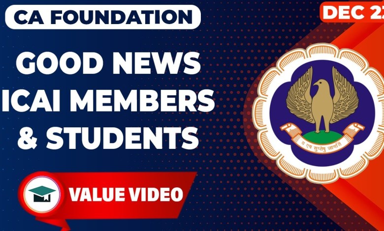 ICAI Breaking News For CA Students | Samsung ICAI Breaking News For CA Students | Samsung