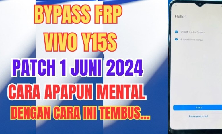 Vivo y15s frp bypass new security 2024 || Patch Vivo y15s frp bypass new security 2024 || Patch