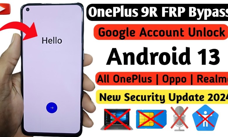 OnePlus 9R FRP Bypass | All One Plus FRP Bypass Without OnePlus 9R FRP Bypass | All One Plus FRP Bypass Without