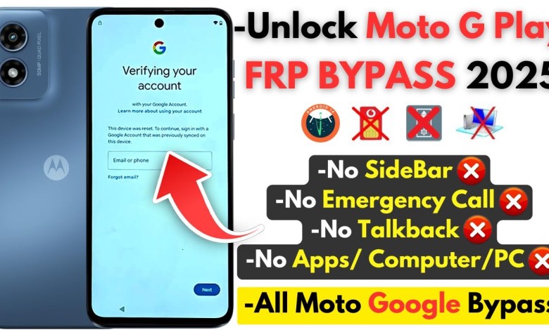 Discover How to Unlock Moto G Play Frp Bypass in 2025 Without Needing a PC – Works for All Moto Devices Discover How to Unlock Moto G Play Frp Bypass in 2025 Without Needing a PC – Works for All Moto Devices