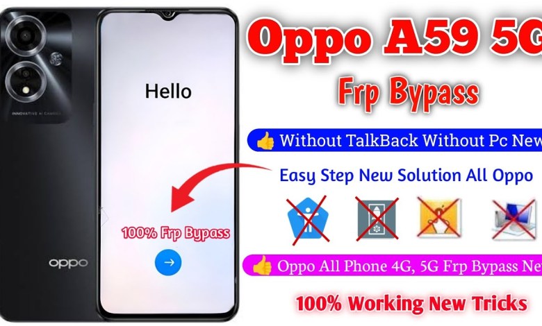 Oppo A59 5G FRP Bypass | Oppo A59 5G (CPH2617) Google Oppo A59 5G FRP Bypass | Oppo A59 5G (CPH2617) Google