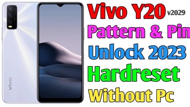 Vivo Y20 Password Lock Pin Lock Pattern Lock Remove Vivo Y20 Password Lock Pin Lock Pattern Lock Remove