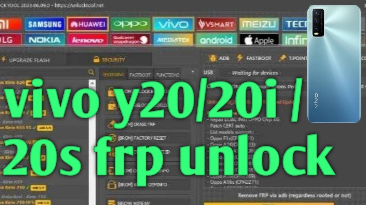 One Click With Unlock Tool – Frp Bypass 2024 – Vivo One Click With Unlock Tool – Frp Bypass 2024 – Vivo