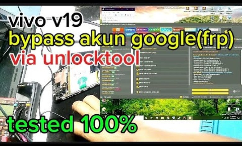 Vivo v19, how to bypass Google account (FRP) via unlocktool Vivo v19, how to bypass Google account (FRP) via unlocktool