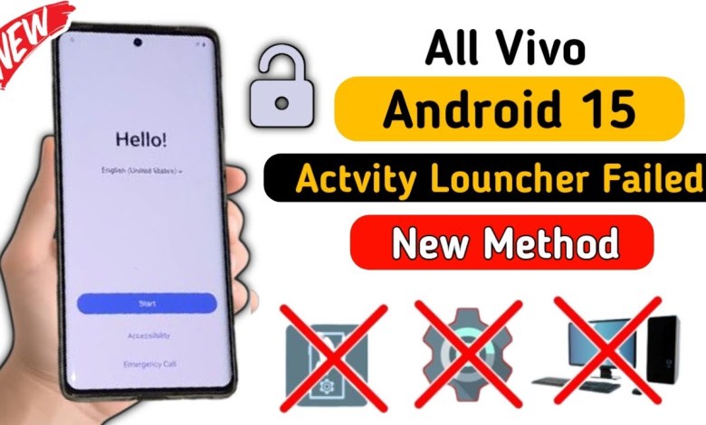 Unlocking Secrets: Bypass Android 15 FRP on Vivo Devices with Activity Launcher! Unlocking Secrets: Bypass Android 15 FRP on Vivo Devices with Activity Launcher!