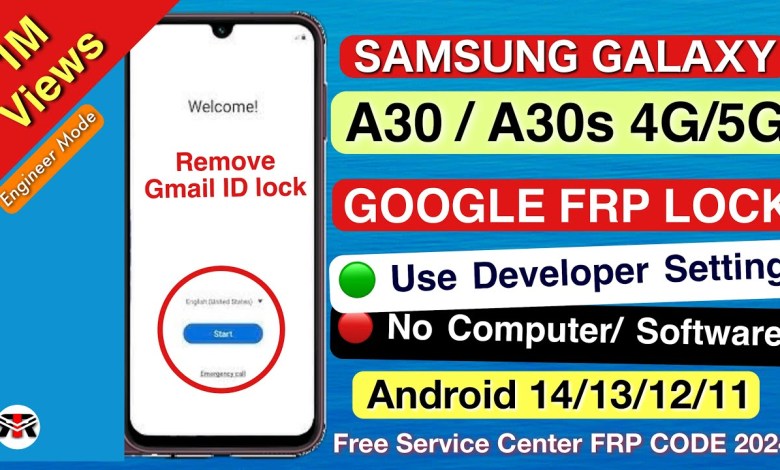 Discover How to Bypass Samsung A30/A30s FRP Without a PC – Updated Method for 2024! Discover How to Bypass Samsung A30/A30s FRP Without a PC – Updated Method for 2024!