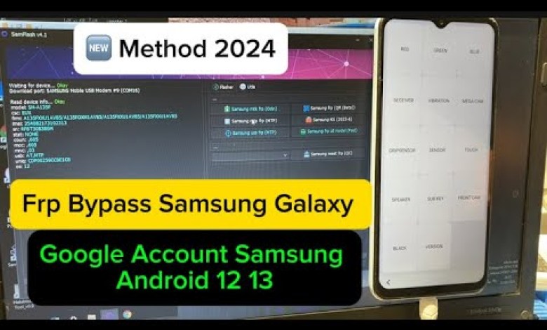 Frp Bypass Samsung Galaxy A13 / Google Account Frp Bypass Samsung Galaxy A13 / Google Account