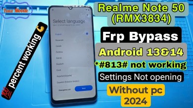 Unlocking the Mystery of Realme Note 50 (RMX3834) Frp Bypass on Android 13 without Requirements Unlocking the Mystery of Realme Note 50 (RMX3834) Frp Bypass on Android 13 without Requirements