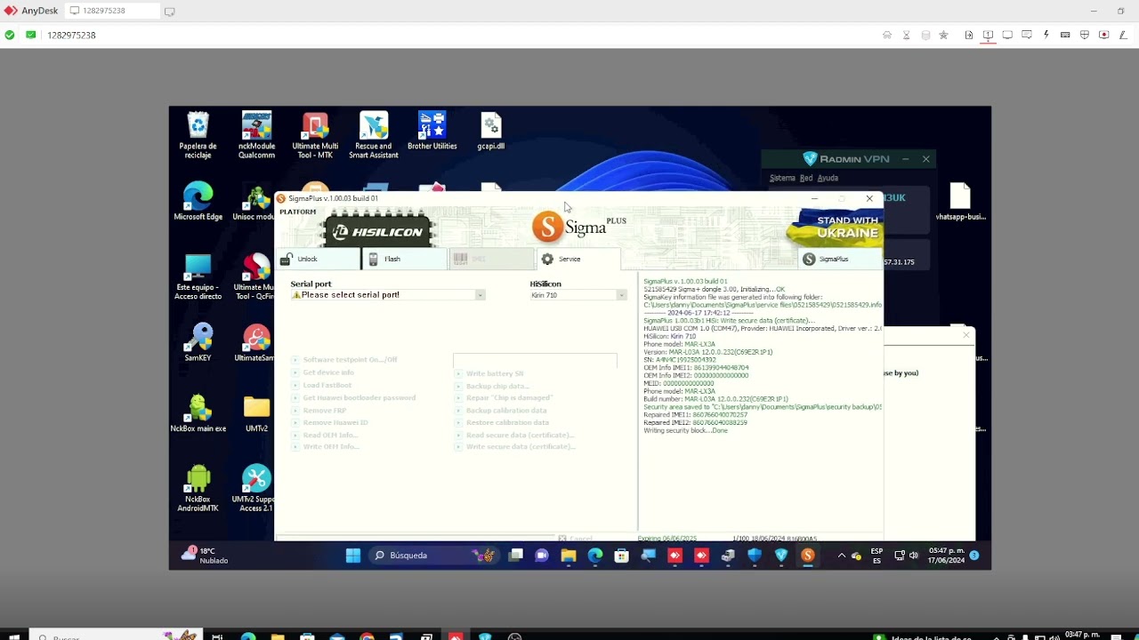 Imei Repair Huawei P30 Lite by Sigma Plus Imei Repair Huawei P30 Lite by Sigma Plus