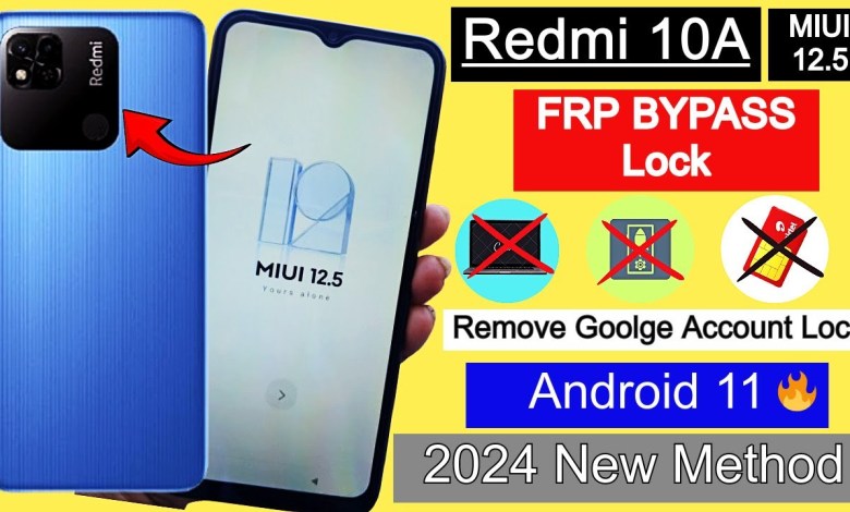Xiaomi Redmi 10A FRP Bypass 2024 | Google Account Xiaomi Redmi 10A FRP Bypass 2024 | Google Account