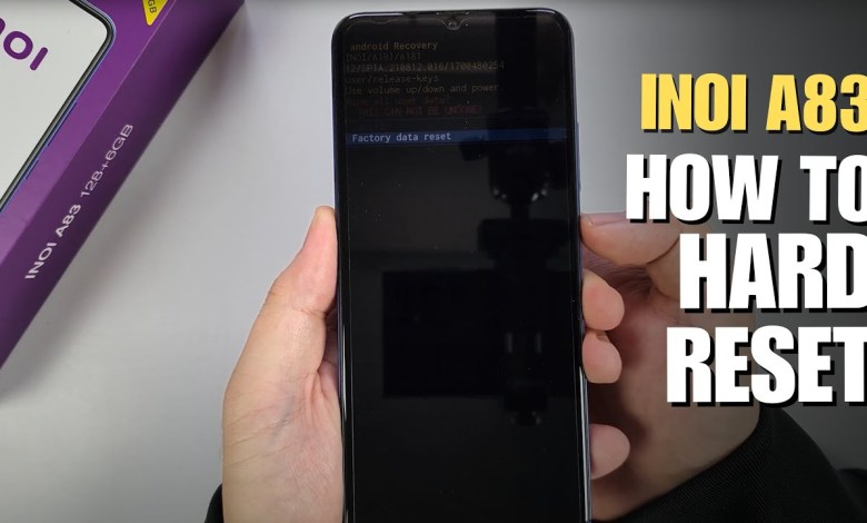 How to Hard Reset INOI A83 | Removing Password Unlock How to Hard Reset INOI A83 | Removing Password Unlock