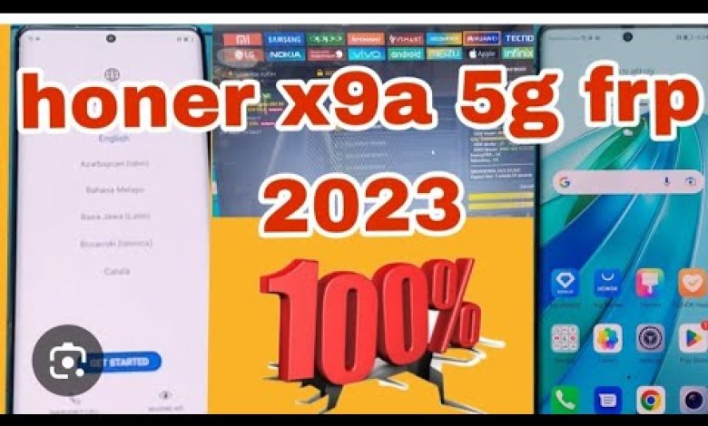 Honor x9b hard reset and frp bypass withoot unlock tool Honor x9b hard reset and frp bypass withoot unlock tool