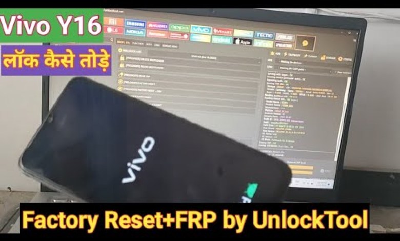 Vivo Y16 Factory Reset FRP Bypass by unlockTool 2024 Vivo Y16 Factory Reset FRP Bypass by unlockTool 2024